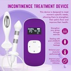 Women Pelvic Floor Muscle Stimulator Vaginal Trainer Kegel Exerciser (Purple)
