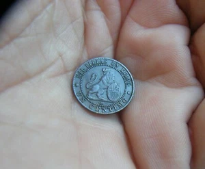 1 - I REPUBLICA Moneda de 1 Centimo 1870 COBRE - Picture 1 of 2