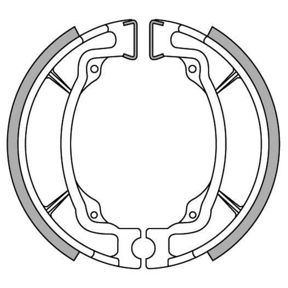 Newfren Rear Brake Shoes for Suzuki RM60 1979-1980 - Image 1 of 1