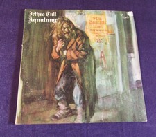Jethro Tull- Aqualung-LP-gatefold album in good +w/all Insert Bonus material-197