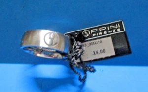 Anillo Zoppin Firenze Acero Inoxidable Talla 8.5 Nuevo - Imagen 1 de 4