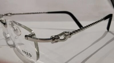 Anteojos FRED LUNETTES 8305 FORCE 10 EVO F2 002 con montura de placa 54-18 Foto 1 de 4