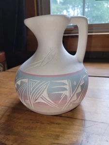 Mesa Verde Hand Thrown Pottery Pitcher - Picture 1 of 11