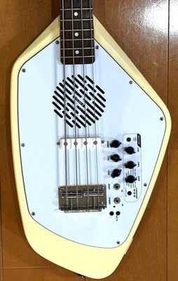 Altavoz incorporado blanco vintage VOX APACHE-2B Phantom Bass unidad de batería Foto 1 de 4