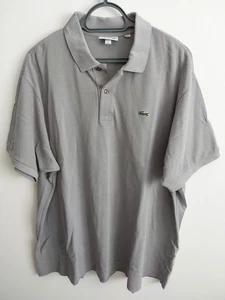 CAMISA POLO LACOSTE 4XL (TALLA 9) GRIS MUY BUEN ESTADO USADA - Imagen 1 de 14