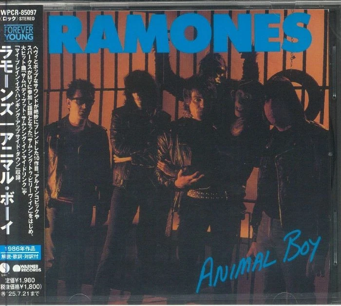 RAMONES - Animal Boy (reissue) - CD (CD with obi-strip) - Image 1 of 1