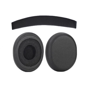 Almohadillas de repuesto cubiertas cojines de diadema para auriculares inalámbricos Logitech H800 - Imagen 1 de 11