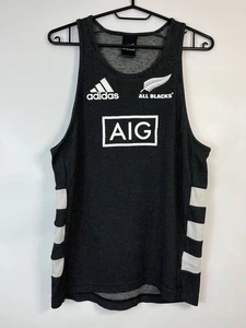 ADIDAS ALL BLACKS AIG TRAINING VEST 2019 DN5981 RUGBY SIZE S - Picture 1 of 6