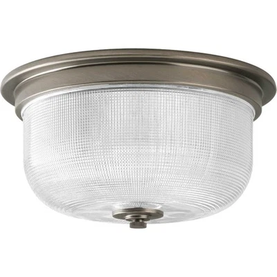 Progress Lighting P3740 Archie 2 Light 12"W Flush Mount Bowl - Nickel - Image 1 of 4