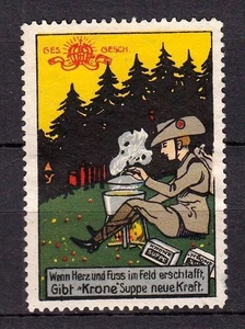 426351/ Reklamemarke – „Krone“ Suppe - Bild 1 von 1