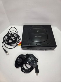 Sega Saturn Model 2 Console System MK-80000A with Controller and Cables