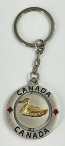 Vintage CANADA Spinner Souvenir Keychain Keyring Fob - Picture 1 of 3