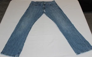 Levi's 569 Jeans Men's Size 32x30 Loose Straight Faded Whiskering Blue - Picture 1 of 13