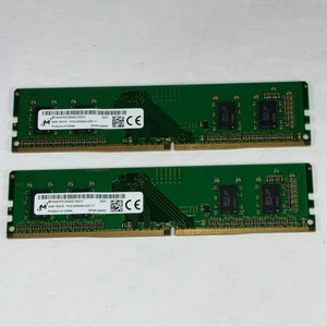 8GB (2 X 4GB) Micron MTA4ATF51264AZ-3G2J1 DDR4 PC4-3200 Desktop Memory TESTED! - Picture 1 of 4