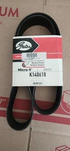Serpentine Belt-Premium OE Micro-V Belt Gates K140618 - Foto 1 di 1