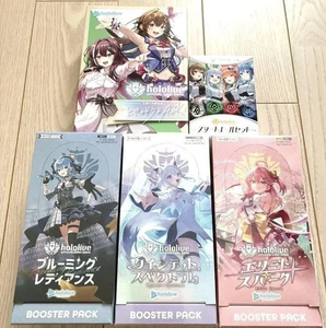 Hololive OCG Japanese Tokino Sora & AZKi Start Deck Elite Spark Sealed set of 5 - Bild 1 von 1