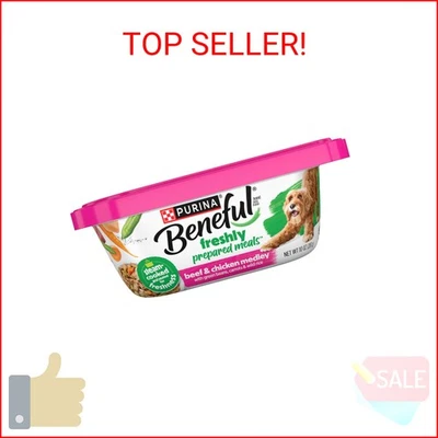 Comida benéfica Purina para perros comidas recién preparadas carne de res y pollo medley con griego Foto 1 de 2