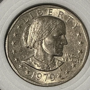 1979-D SBA$1 Susan B. Anthony Dollar, Great Condition Coin - Picture 1 of 5