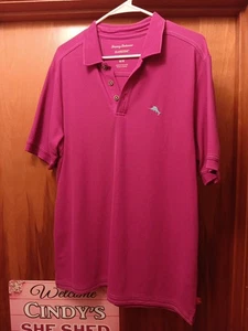 Tommy Bahama Supima Cotton Island Zone Poloshirt Herren Med. Mit silbernem Logo. - Bild 1 von 7