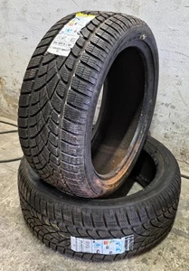 2x Winterreifen 255/40 R19 100V Dunlop SP Winter Sport + 3D RO1 DOT18 Unbenutzt - Bild 1 von 1