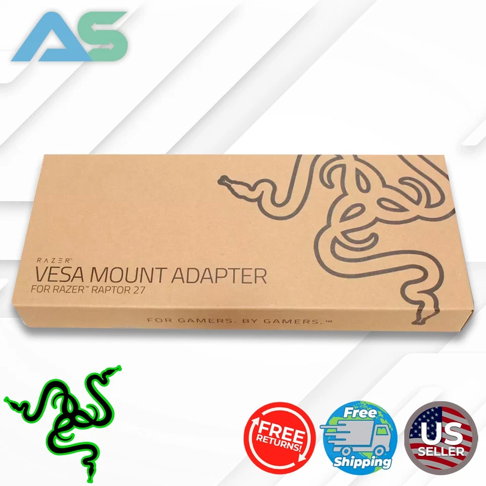 Genuine Razer Vesa Mount Adapter RC21-01730100 For Razer Raptor 27" Gaming