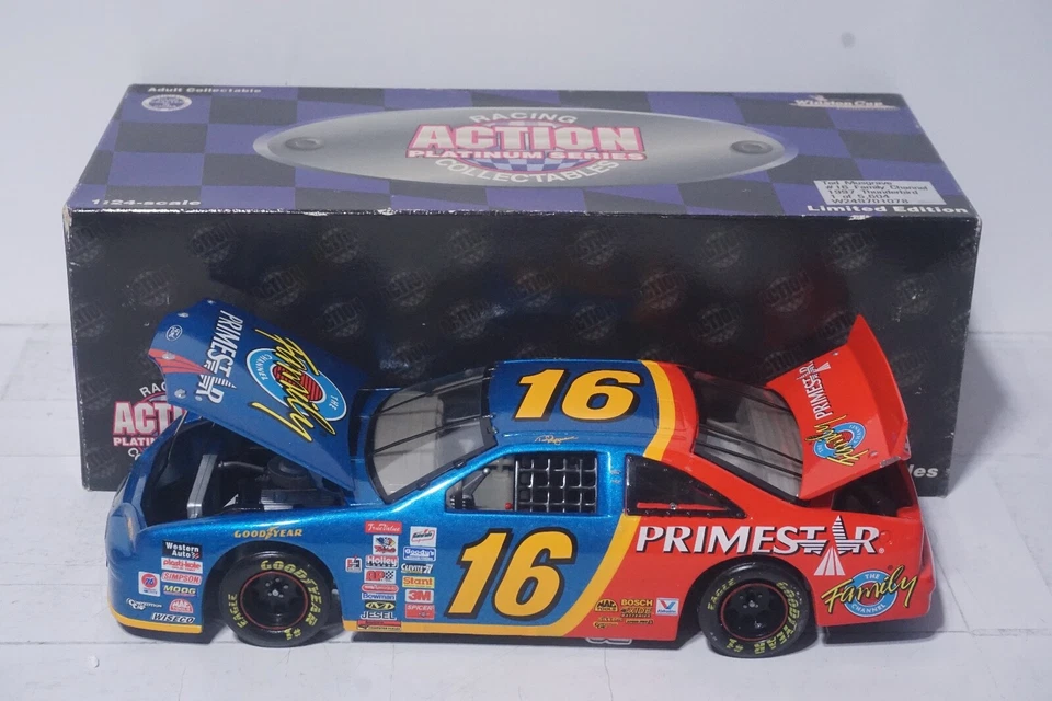 Ted Musgrave Family Channel #16 NASCAR 1:24 Ford Thunderbird Action Diecast - Image 1 of 4