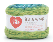 Red Heart It's A Wrap Rainbow Seaglass Knitting & Crochet Yarn
