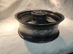 2004 2005 HONDA CBR 1000RR OEM STRAIGHT REAR WHEEL BACK RIM  - Picture 1 of 9