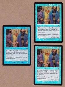 MTG - 3X Information Dealer X3 - Onslaught - Common Foil VF/EX - 3 Card Set - Picture 1 of 2