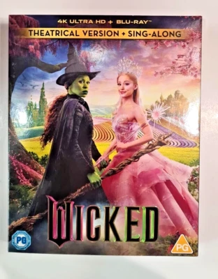 4K UHD BLU-RAY    WICKED      BRAND NEW SEALED UK STOCK - Image 1 of 2