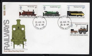 1975 First Day Cover Railways Unaddressed Good Quality as shown Nice Quality - Picture 1 of 1