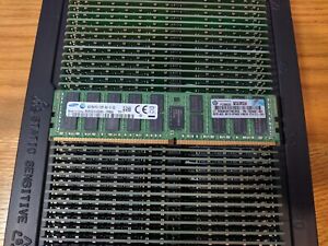 HPE 16gb PC4-2133P 2Rx4 DDR4 ECC RDIMM Server Memory 752369-081 Samsung