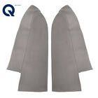 Set Of 2 Gray Leather Front Door Panels Armrest Cover For 2007-2012 Honda Cr-V