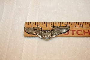 Vintage Navigator USAF USA Plot Silver Wings Sterling - Picture 1 of 4