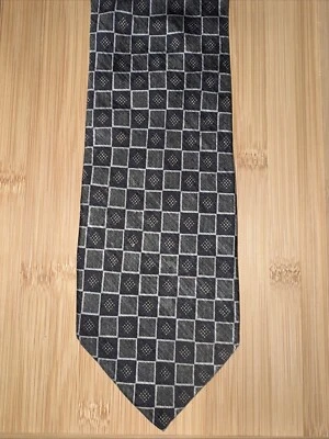 Daniel de Fasson Studio Miami Multicolor Geometric Silk Tie - 60L 3.75W - Image 1 of 2