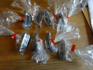 Vintage 8 Rogers Big R Large Beavertail Bass Drum Lugs - Picture 1 of 5