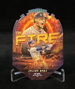 2022 Topps Fire On Fire #EF-22 Javier Baez Detroit Tigers - Picture 1 of 2