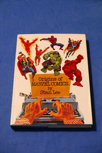 Orígenes de Marvel Comics 1974 - Simon & Shuster HC Stan Lee Kirby - Imagen 1 de 23