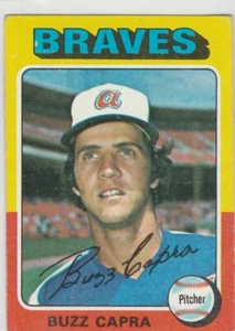 1975 topps #105 Buzz Capra BRAVES - Picture 1 of 1