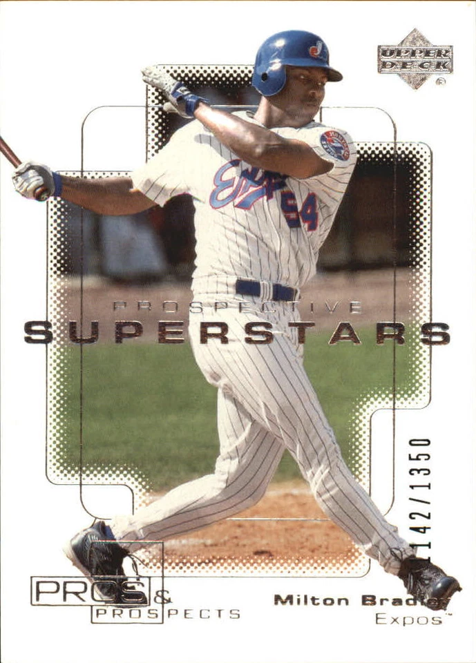 2000 Upper Deck Pros and Prospects #92 Milton Bradley PS /1350 - NM-MT - Image 1 of 2