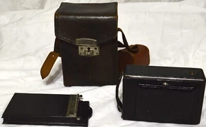 Zeiss Ikon 2 1/4 x 3 1/4 folding with film holder, Tessar 4.5 10.5cm Jena lens - Picture 1 of 7