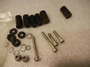KIT MONTAJE HERRAJES MANILLAR RIZOMA MA-516 MOTO GUZZI V7 V9 APRILIA RSV4 TUONO - Imagen 1 de 4