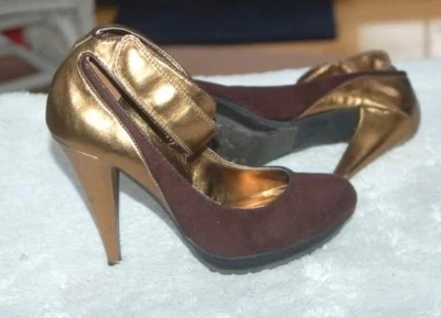 ZAPATOS DE SALÓN PLATAFORMA PAZZO TEST-X TALLA 6.5 B Foto 1 de 4