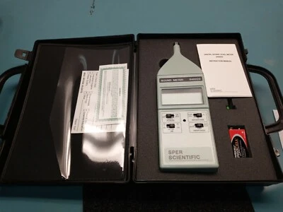 SPER SCIENTIFIC DIGITAL SOUND LEVEL METER 840029 - Image 1 of 4
