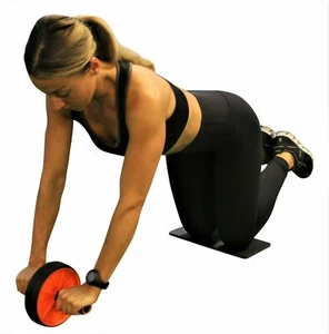 Ab Roller Wheel Pull Exercise Stretch Waist Abdominal Slimming Fitness gym  - Picture 1 of 4