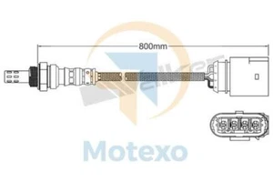 Walker 250-241051 Sonda Lambda O2 Sensor 4-Wire - Imagen 1 de 1