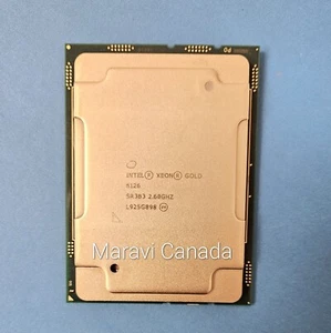 Procesador SR3B3 Intel Xeon Gold 6126 2,6 GHz 12 núcleos 19,25 MB 125 W CPU, grado A - Imagen 1 de 1