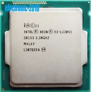 Intel Xeon e3-1230 v3 CPU e3-1230v3 3.3ghz quad-core lga1150 processor - Picture 1 of 1