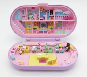 Vintage 1992 Polly Pocket Stampin' School Playset Bluebird Toys - USED - Picture 1 of 8