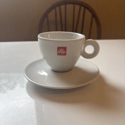 Juego de tazas y platillos espresso Illy vintage. Hecho en Italia Foto 1 de 3